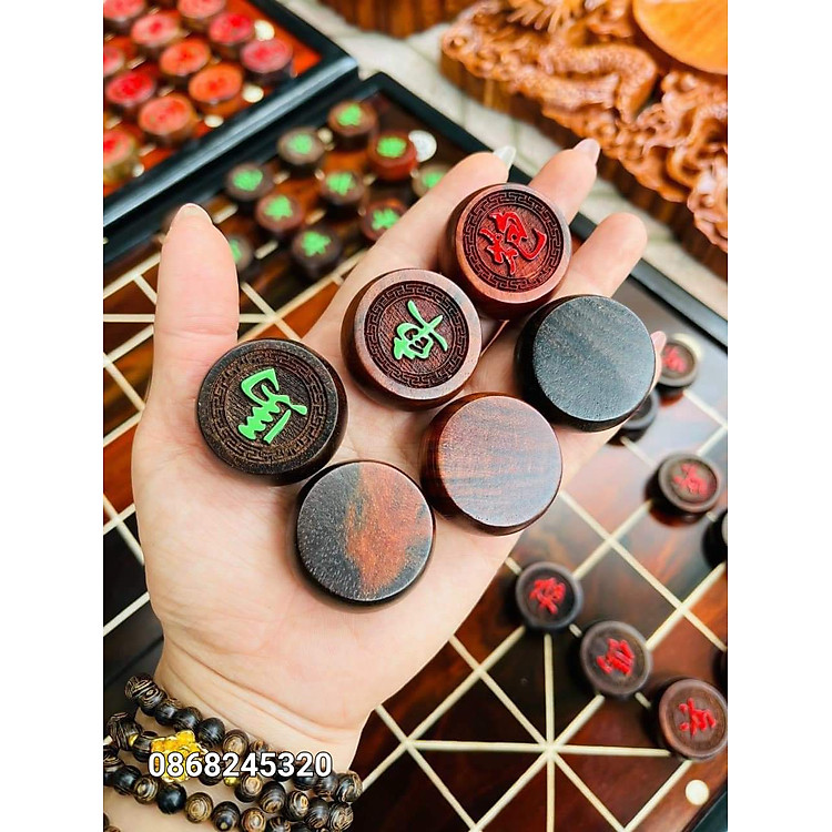 Mua tại Lazada: Bàn cờ tướng gỗ 50x52cm tại Vua cờ Chính hãng Giá rẻ