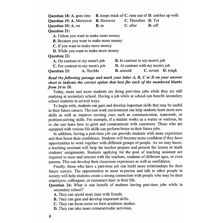 Hướng Dẫn Giải Chi Tiết Đề Luyện Thi Tốt Nghiệp THPT Môn Tiếng Anh (Theo Cấu Trúc Đề Thi Năm 2025) - Ảnh 6