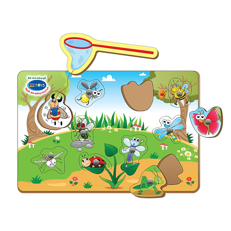 Tìm mua tại Avakids: Đồ Chơi Gỗ Vợt Côn Trùng Winwintoys - Ngập tràn khuyến mãi
