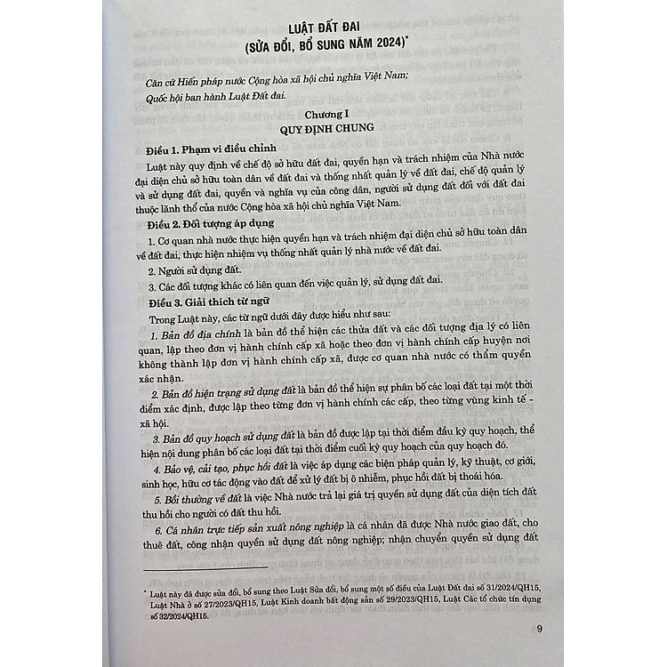 Luật đất đai (sửa đổi, bổ sung năm 2024) - Ảnh 5