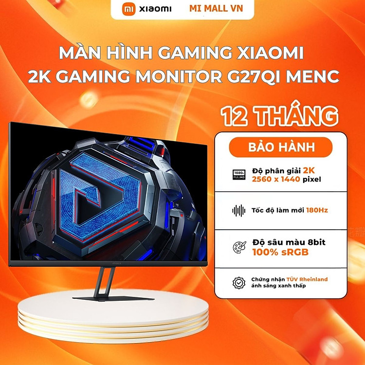 Mua Màn Hình Gaming Xiaomi 2K Gaming Monitor G27Qi | Độ phân giải 2K | Tần Số Quét 180Hz | Phản Hồi 1ms | Hàng Chính Hãng tại WinhotechVN