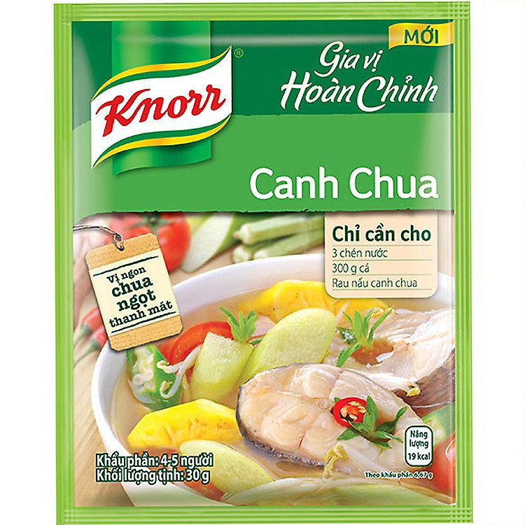 Knorr Gia Vị Hoàn Chỉnh Canh Chua (30g) - 21006088