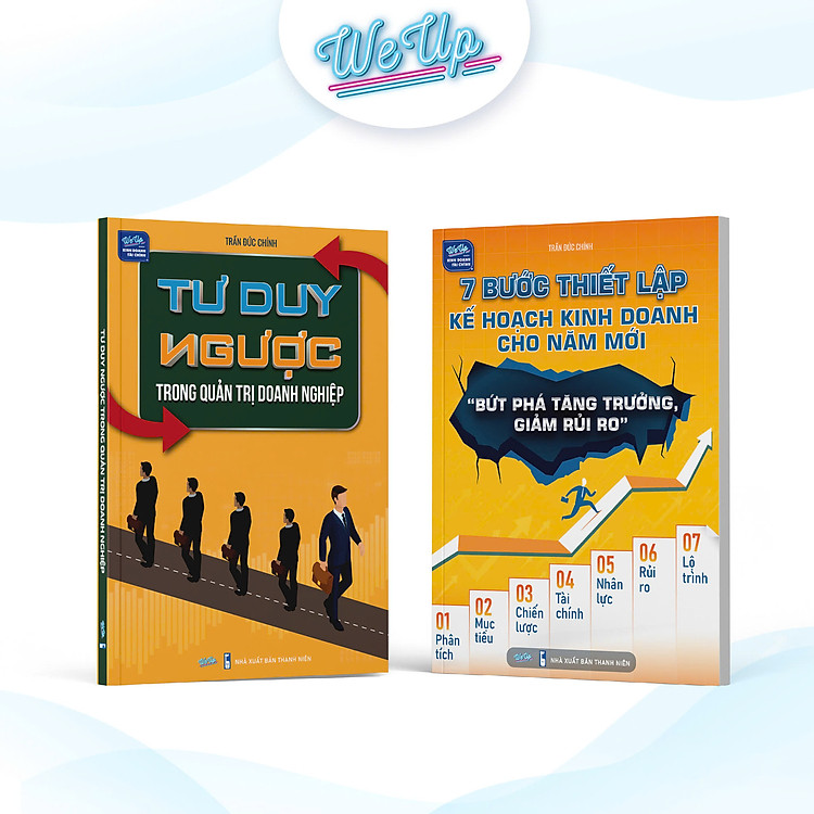 Combo 2 sách: Kế hoạch kinh doanh & Tư duy ngược