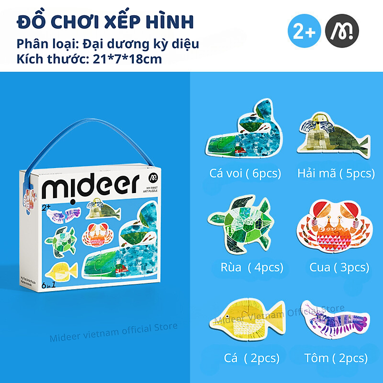 Đồ Chơi Xếp Hình Mideer Cho Bé Chính hãng Giá rẻ - Hình ảnh 3