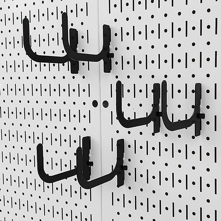 Bộ 6 Móc Dụng Cụ Chữ U Lớn Pegboard - Móc Treo Đồ Nghề Sử Dụng Với Bảng Treo Dụng Cụ Sửa Chữa Pegboard Cơ Khí SMLIFE