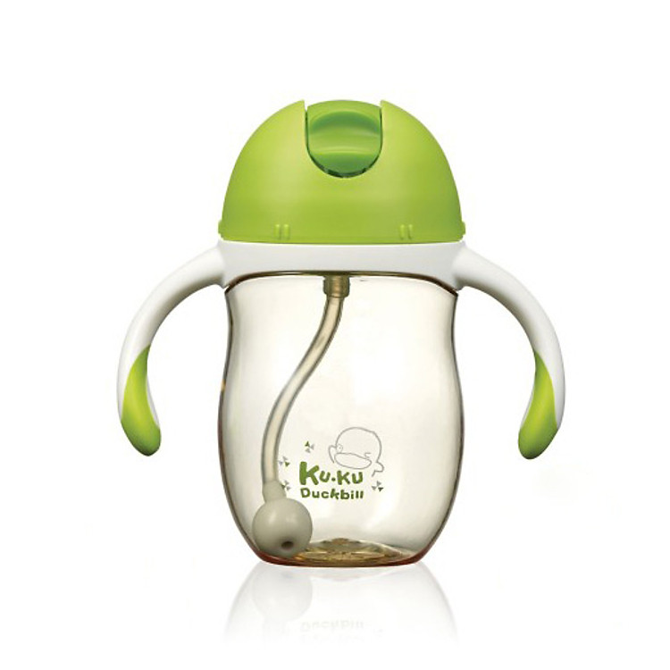 Chọn mua tại Shopee: Bình Uống Nước Tay Cầm KuKu Duckbill 200ml mua giá tốt nhất tại Shop Mall