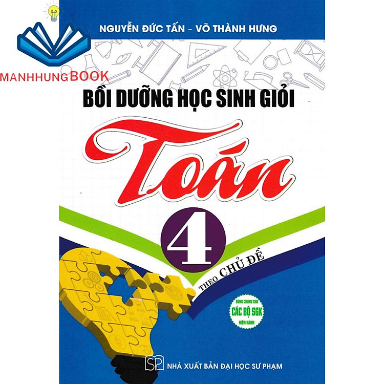Mua tại Newshop: Bồi Dưỡng Học Sinh Giỏi Toán 4 Theo Chủ Đề
