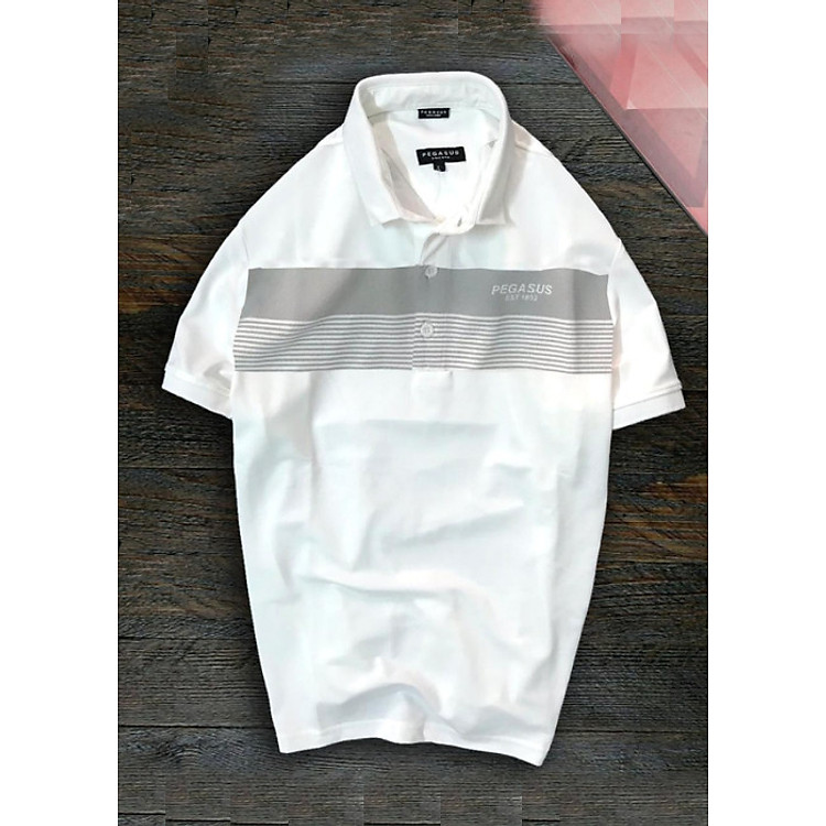Áo thun polo nam thể thao sọc ngang có cổ vải cá sấu thun thoáng mát trung niên Nexx & Dee ND03