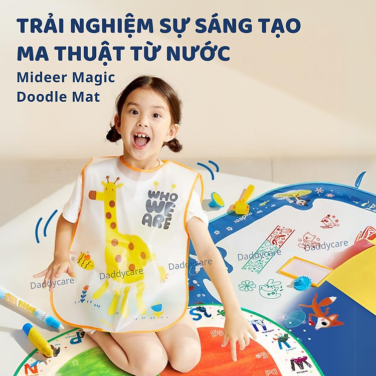 Thảm vẽ nước Mideer cho bé Chính hãng Tiết kiệm - Hình ảnh 3