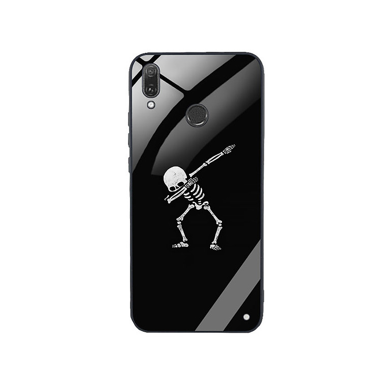 Ốp Lưng Kính Cường Lực cho điện thoại Huawei Y9 2019 - Bone
