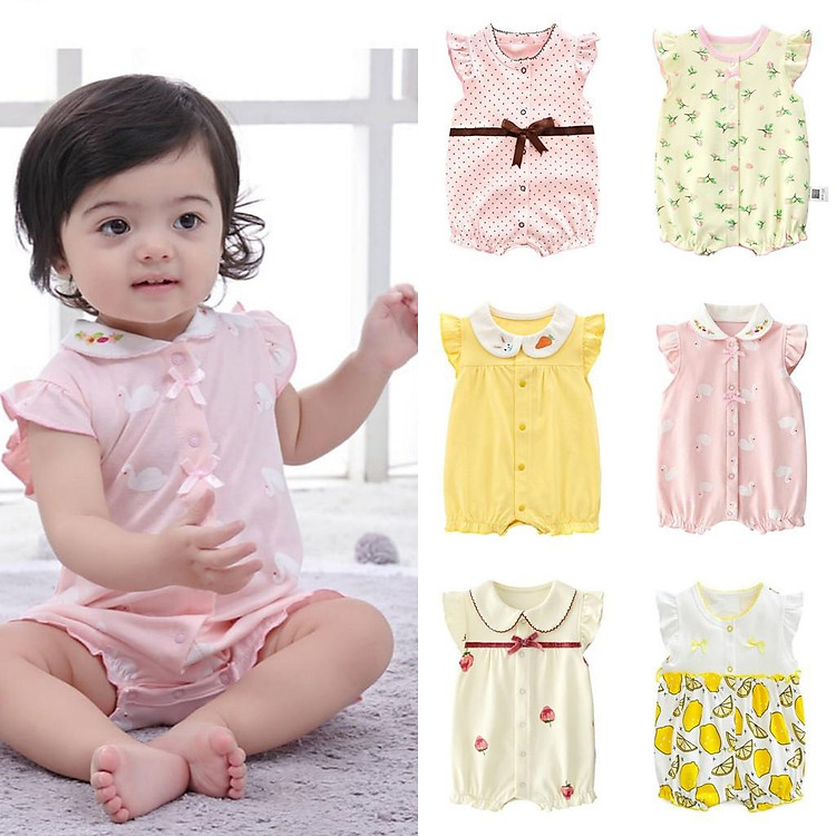 Body chip cho bé gái từ 0-2 tuổi