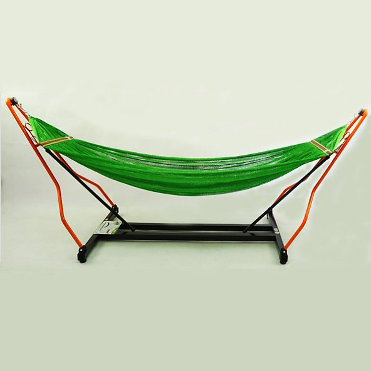 Bộ khung võng xếp THÁI SƠN Ống Vuông chất liệu sắt sơn tĩnh điện + Võng Lưới ( HÀNG CHÍNH HÃNG - ĐỔI TRẢ MIỄN PHÍ )