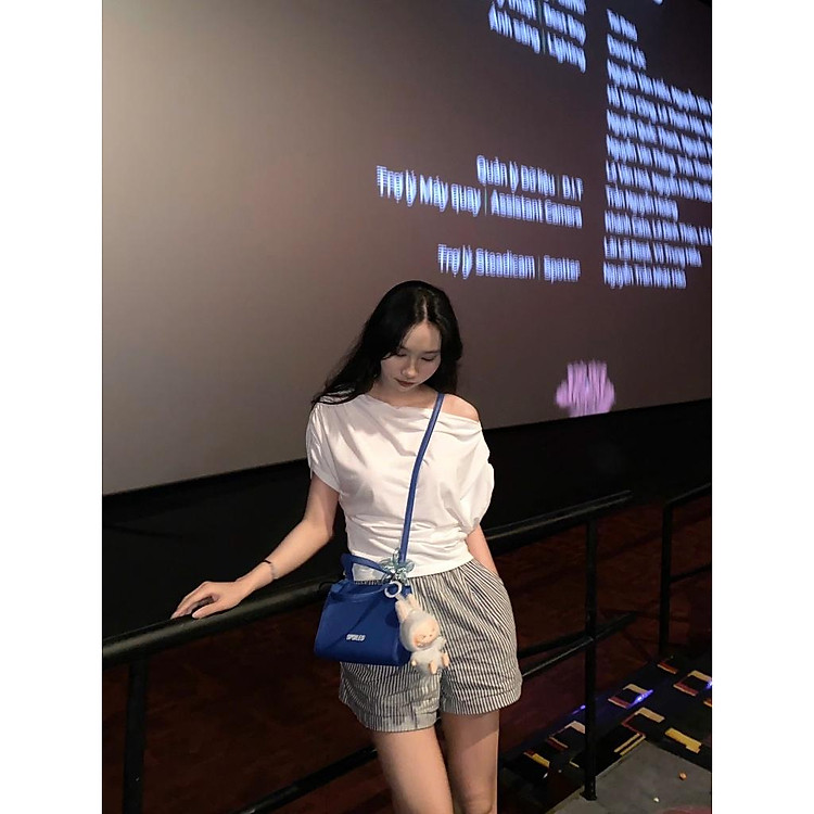 Rập giấy A0 áo thun trễ vai mã 131 - Ảnh 4