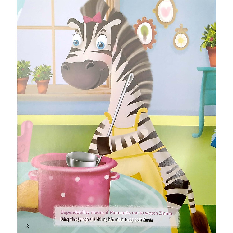 Bé Học Lễ Giáo - Đáng Tin Cậy (Sách Song Ngữ Anh - Việt) - Ảnh 5