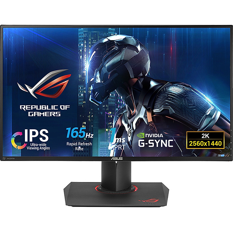 Màn Hình Gaming Asus ROG PG279Q 27inch 2K 4ms 165HZ G-Sync IPS Speaker - Hàng Chính Hãng