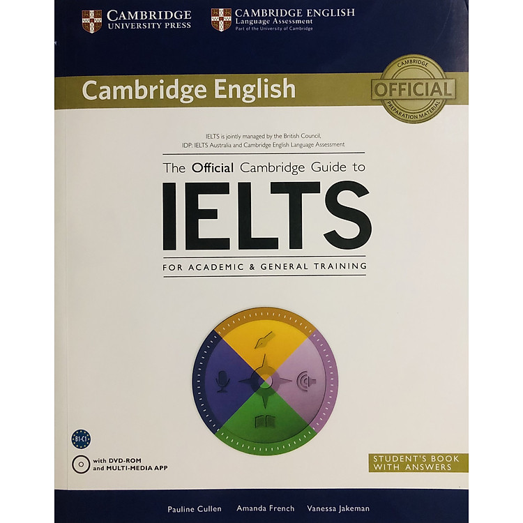 The Official Cambridge Guide To Ielts – Student Book with answers (with DVD-ROM)