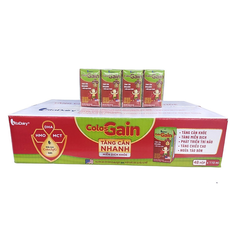 Tìm mua tại Avakids:Sữa Colos Gain 110ml (48 hộp), tràn ngập Khuyến mãi, Ưu đãi