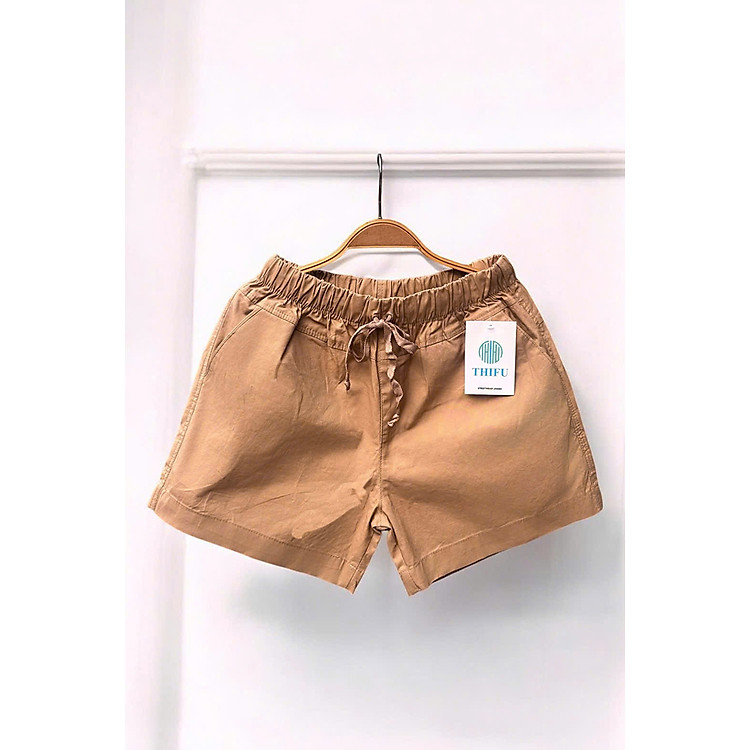 Quần Short Nữ Chất Laki Mềm Có Dây Luồn Lưng 3 Size M,L,XL Xinh Xắn