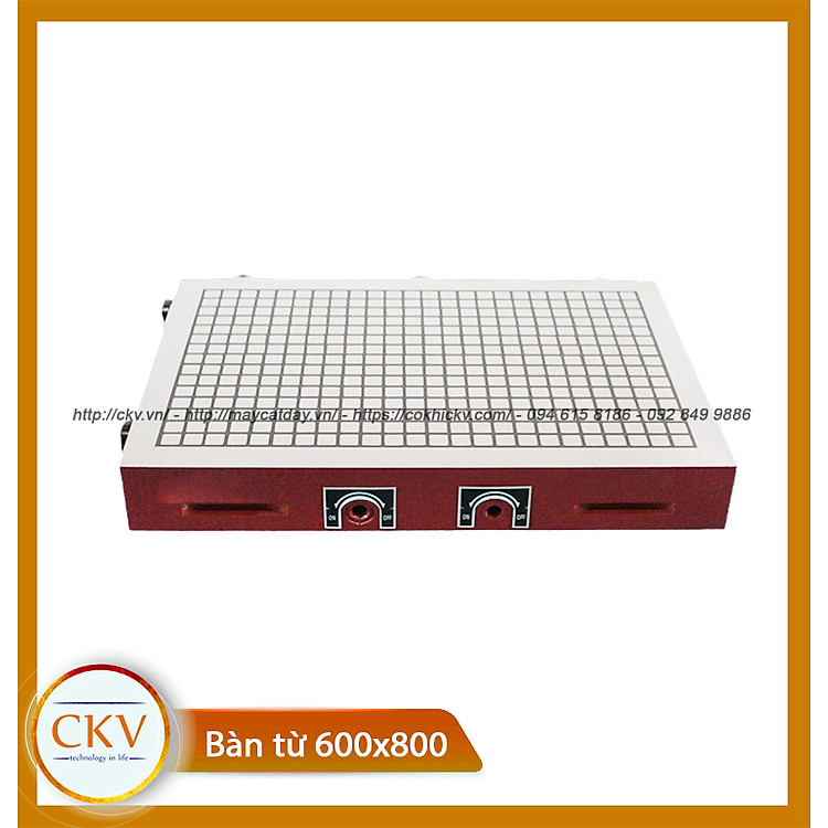 Bàn từ máy phay hút giữ phôi 600x800