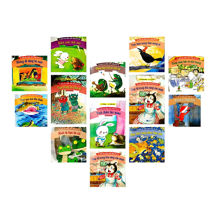 Tủ Sách Rèn Nhân Cách Sống Cho Trẻ – Gồm 12 cuốn