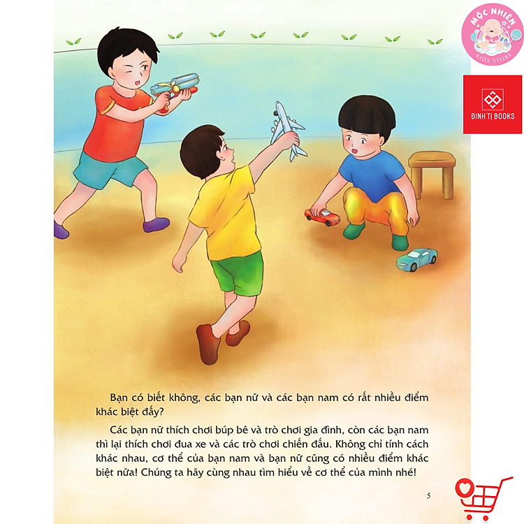Giáo Dục Giới Tính Và Nhân Cách Dành Cho Bé Gái - Đinh Tị - Ảnh 7