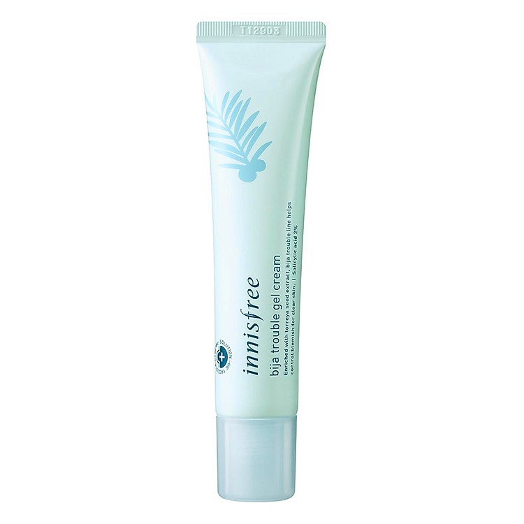 Kem Dưỡng Da Hỗ Trợ Trị Mụn Từ Dầu Bija Innisfree Bija Trouble Gel Cream (40ml)