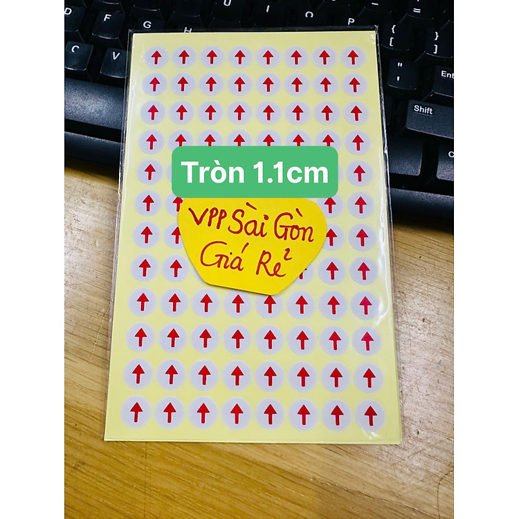 Xấp 10 Tờ Tomy Hình Mũi Tên 1320 (960 hình)