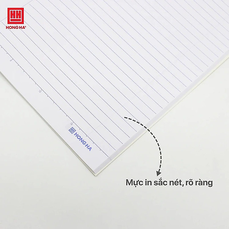 Vở Hồng Hà 72 trang kẻ ngang 7mm (khổ 170 x 240mm) - Ảnh 3