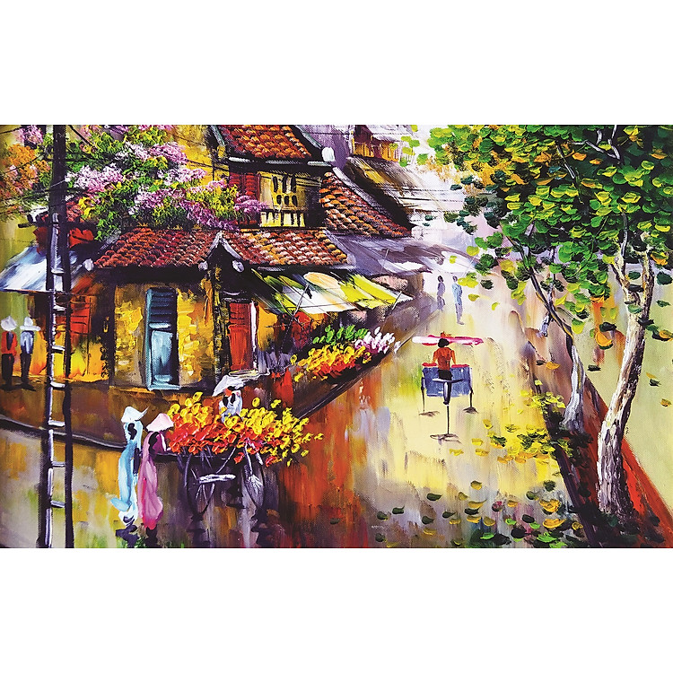 Mua Bộ tranh xếp hình 1000 mảnh Phố Cổ Chính hãng Tiết kiệm - Hình ảnh 2