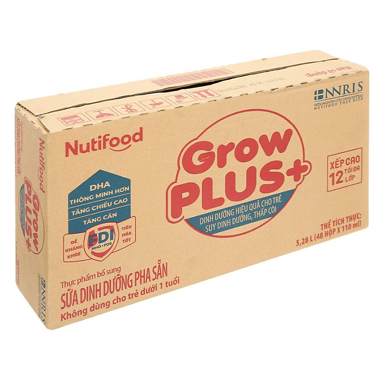 Sữa Bột GrowPLUS+ Ít Đường 110ml cho Bé Chính hãng Giá tốt - Hình ảnh 4