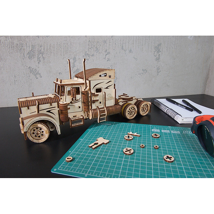 Mô hình Gỗ Ugears Xe Tải Hạng Nặng Chính hãng Giá tốt - Hình ảnh 2
