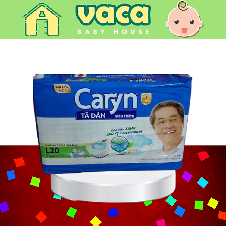 Mua Tã dán người lớn Caryn L20 tại Vaca Chính hãng Tiết kiệm - Hình ảnh 2