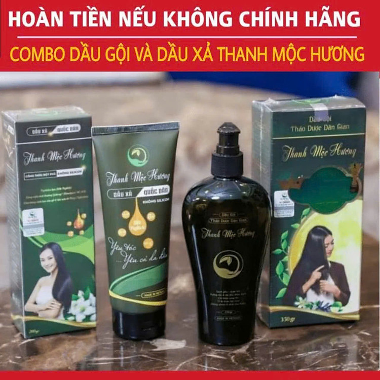 Dầu gội thảo dược Thanh Mộc Hương Chính hãng Giá tốt - Hình ảnh 4