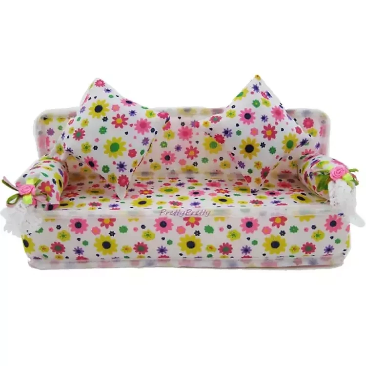 Ghế sofa hoa cho búp bê