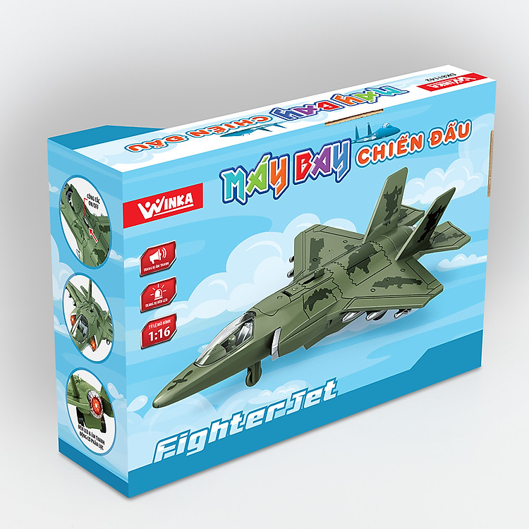 Đồ Chơi Máy Bay Chiến Đấu DK81142 Chính hãng Tiết kiệm - Hình ảnh 4