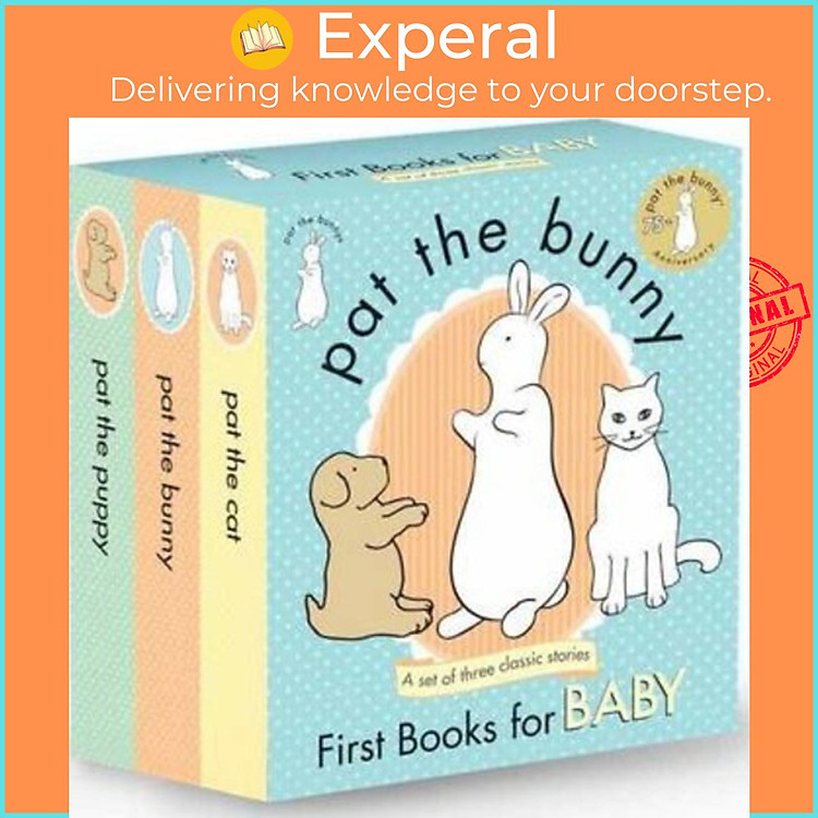 Sách - Pat The Bunny Boxed Set For Baby by Dorothy Kunhardt (US edition, paperback)
