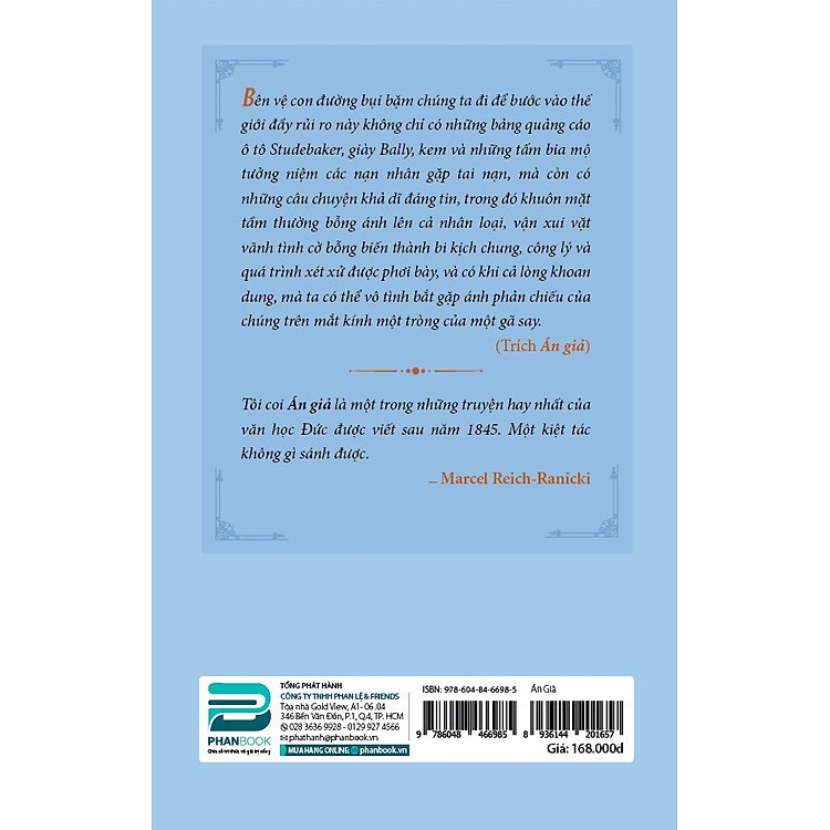 ÁN GIẢ - Friedrich Durrenmatt - Ảnh 2