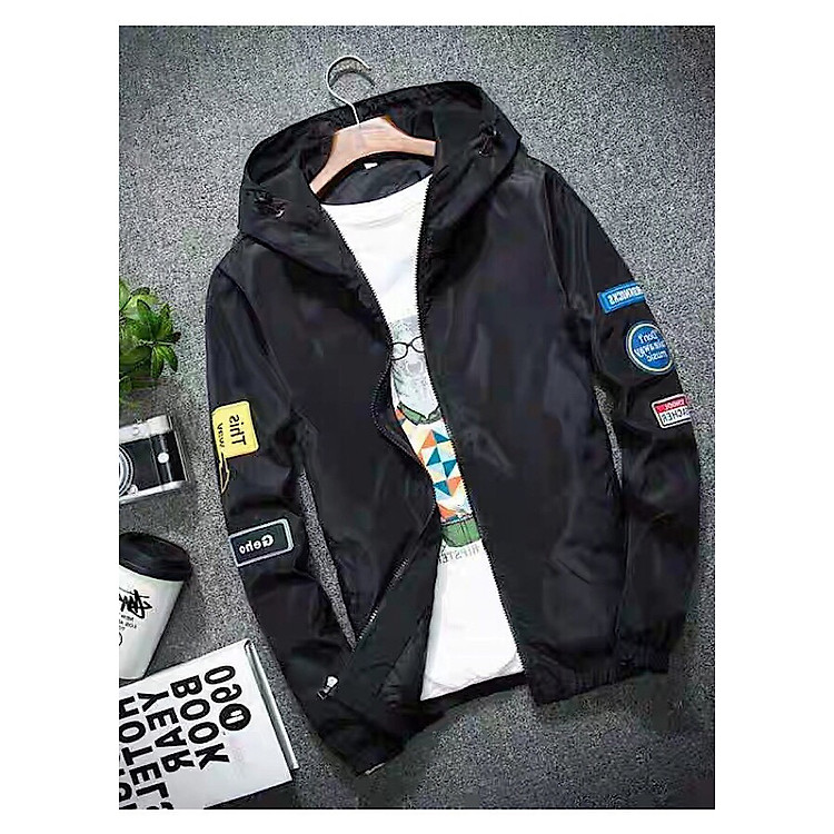 ÁO KHOÁC NHẸ NAM HAI LỚP IN HÌNH HỌA TIẾT W112 MỚI NHẤT 2020