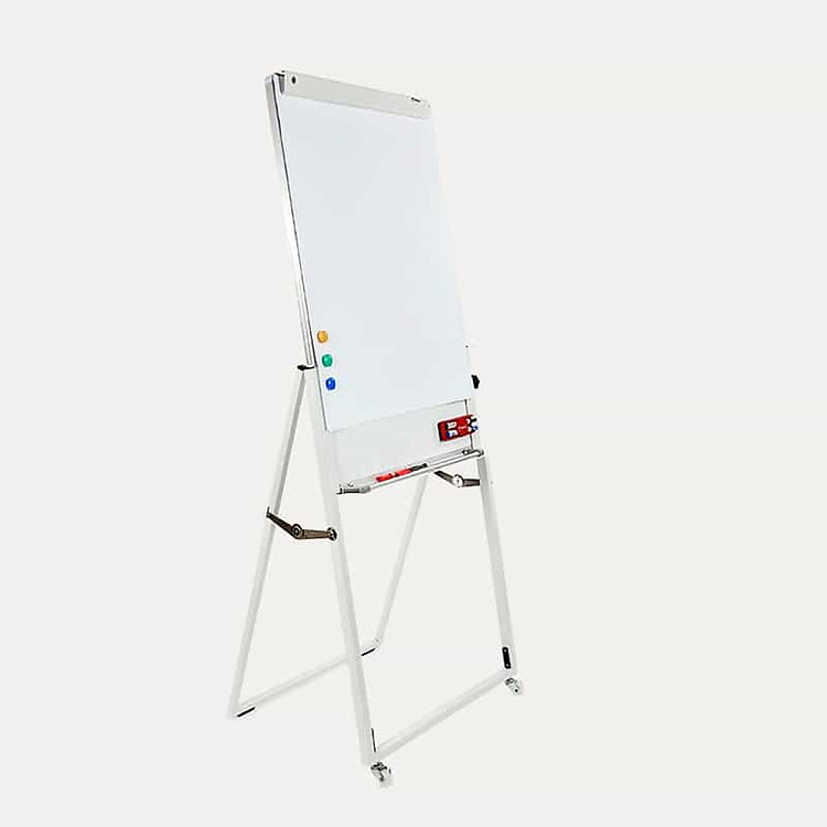 BẢNG GẤP LÊN XUỐNG (FLIPCHAR) KHỔ 60X100 đầy đủ phụ kiện (bút, bông lâu, nam châm, giấy A1)