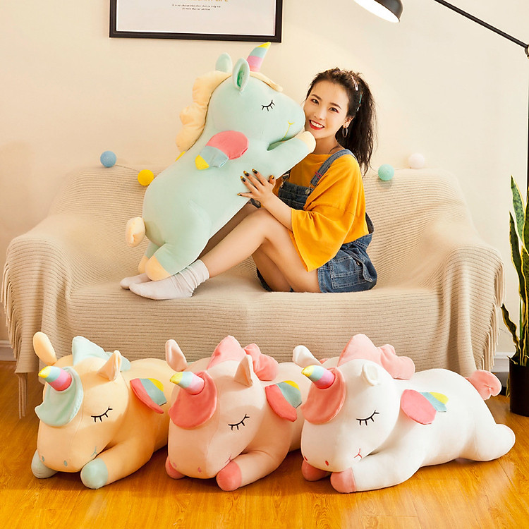 Mua tại MyKingdom: Gấu Bông Kỳ Lân Siêu Mềm 30cm - Ngập tràn khuyến mãi