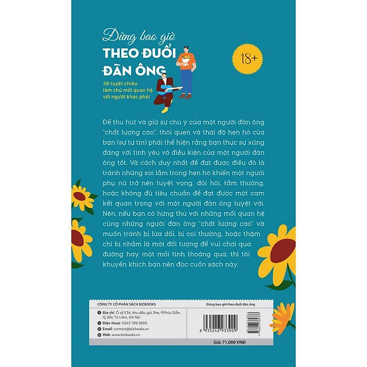 Đừng Bao Giờ Theo Đuổi Đàn Ông - 38 Tuyệt Chiêu Làm Chủ Mối Quan Hệ Với Người Khác Phái - Ảnh 2