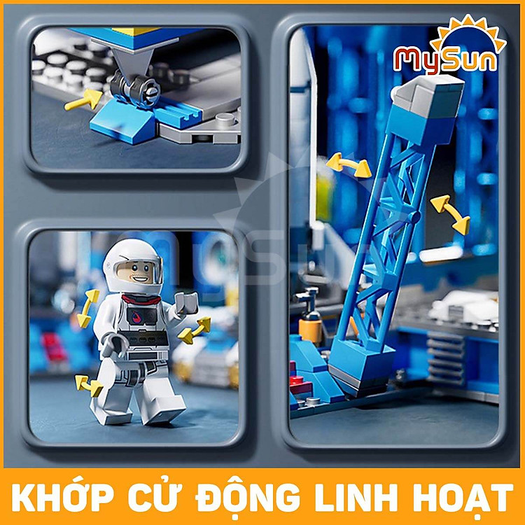 Bộ đồ chơi lắp ráp tàu vũ trụ MySun Chính hãng Giá tốt - Hình ảnh 5