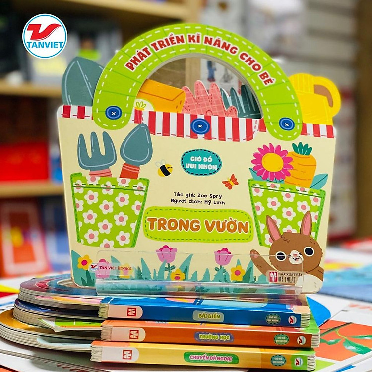 Phát triển kỹ năng cho bé – Giỏ đồ vui nhộn – Trong Vườn - Ảnh 2