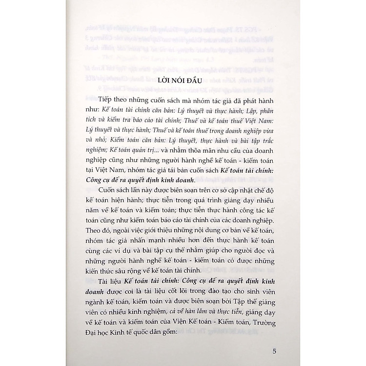 Kế Toán Tài Chính - Công Cụ Để Ra Quyết Định Kinh Doanh (14) - Ảnh 2