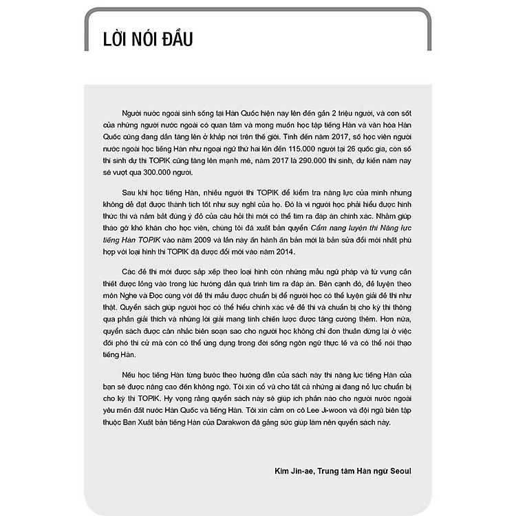 Cẩm nang luyện thi năng lực tiếng Hàn TOPIK II (kèm CD) - Ảnh 2