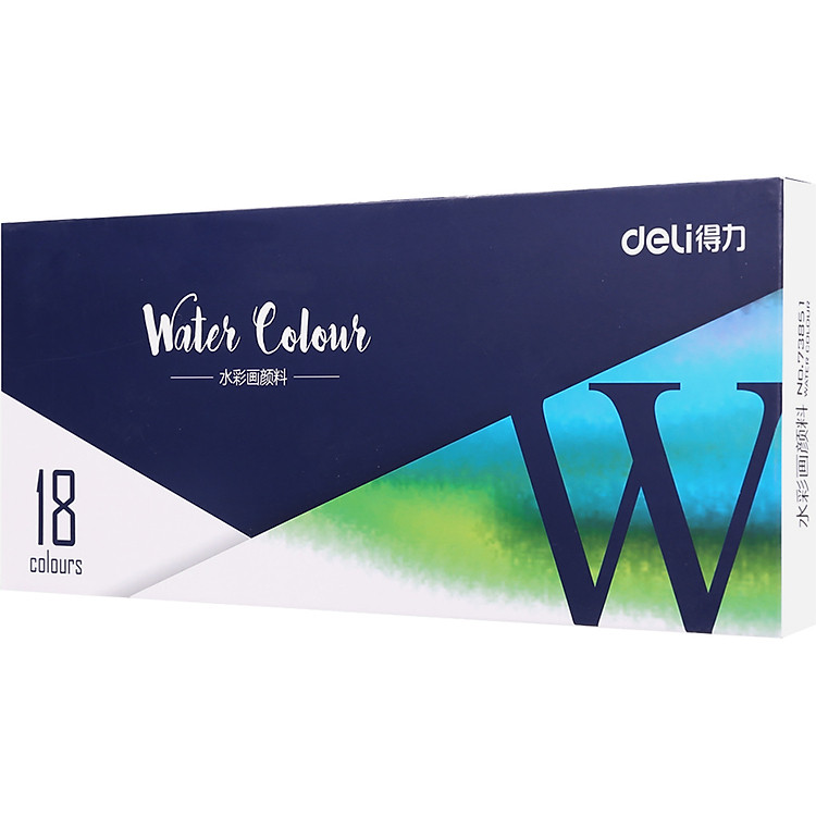 Màu Nước Dạng Tuýp Deli 73851 (18 màu)