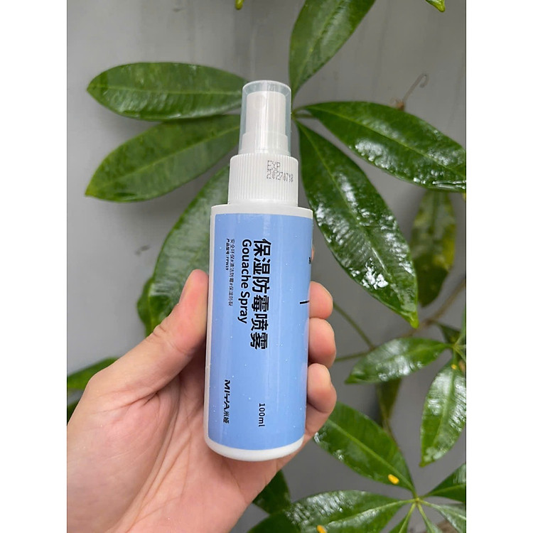 Bình xịt bảo quản, giữ ẩm, chống mốc màu nước, Gouache Himi Miya 100ml/200ml Lalunavn B168