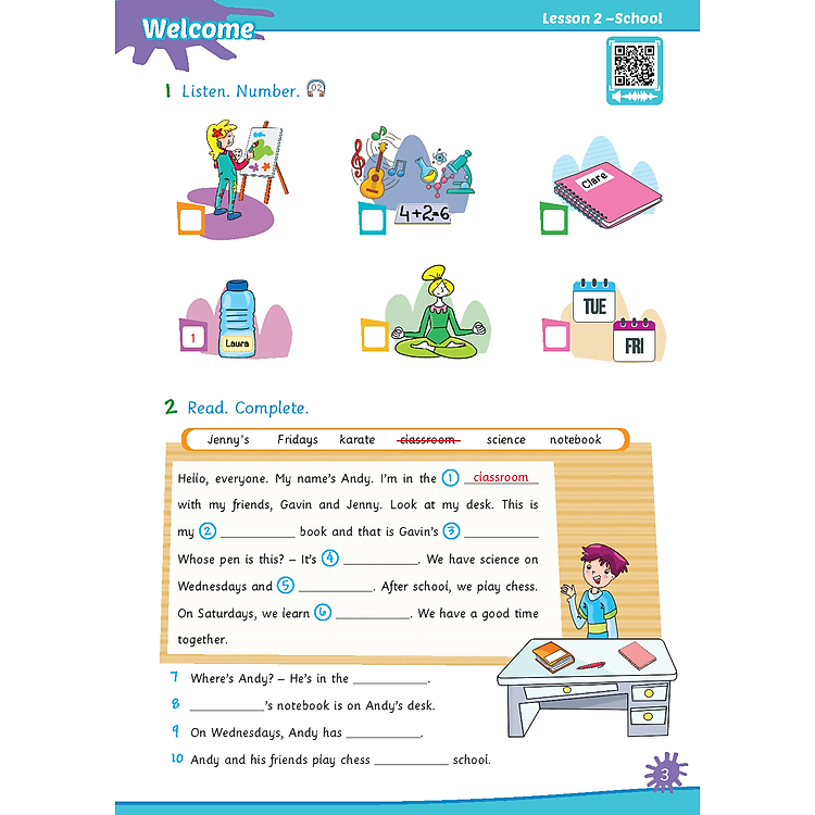 Bài Tập Bổ Trợ Tiếng Anh 5 Extra and Friends - Ảnh 4