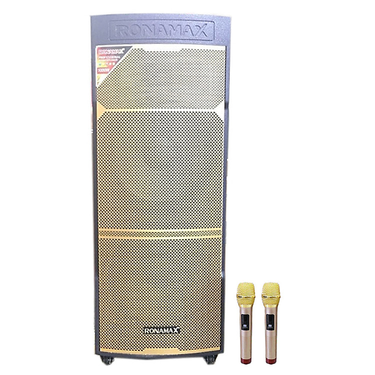 Loa kẹo kéo karaoke bluetooth Ronamax MD15A - Hàng chính hãng