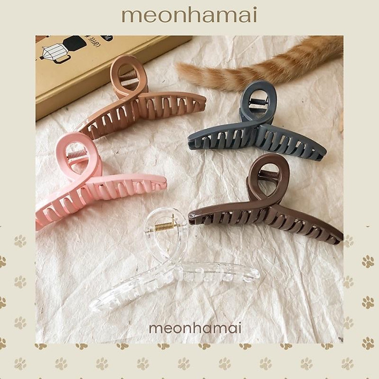 Kẹp tóc hàm cá mập phong cách Hàn Quốc KT001